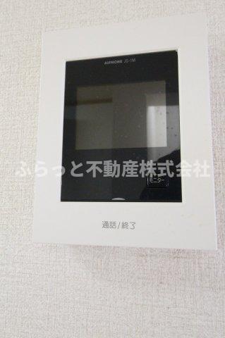 セキュリティ　駐車場です