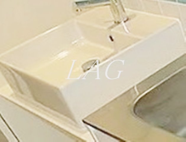 洗面設備　洗面台です。