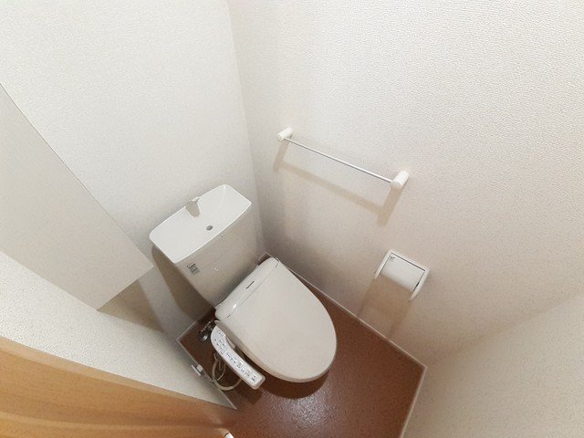 トイレ　ゆったりとした空間のトイレです