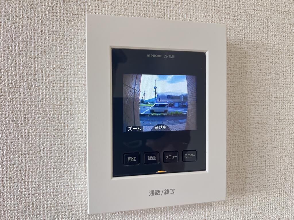 セキュリティ　TVインターホンは必須設備ですよね♪