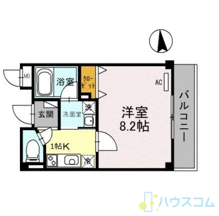 メゾンアンシャンテの間取り写真