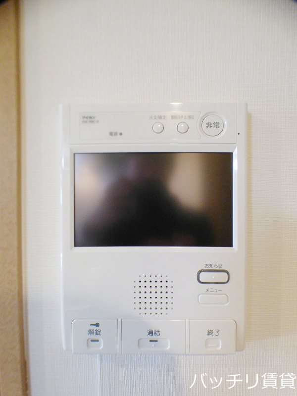セキュリティ　同マンション別部屋写真のため、現状優先。