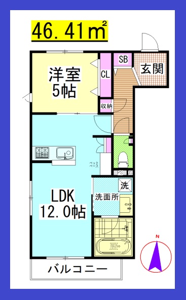 仮)円行2丁目メゾンの間取り写真