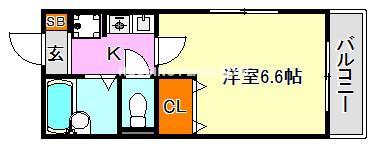 フレール奥須磨の間取り写真