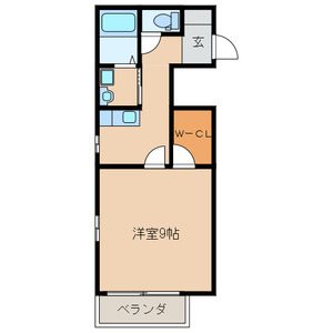 San Fit Kの間取り写真