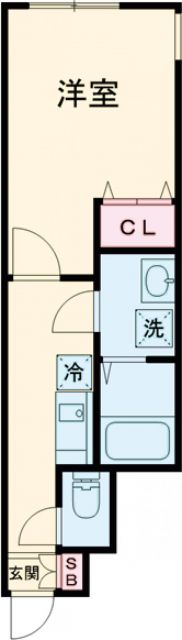 スパッツィオ南烏山の間取り写真