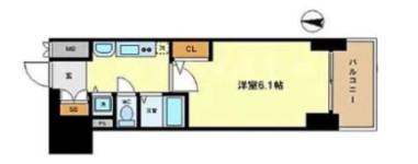 プレサンス梅田北デイズの間取り写真