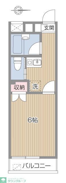 GARDEN HILLS東伏見の間取り写真