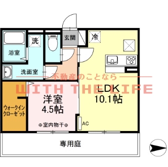 ダンケプロストの間取り写真