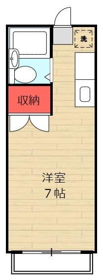 エステートピア戸張3の間取り写真