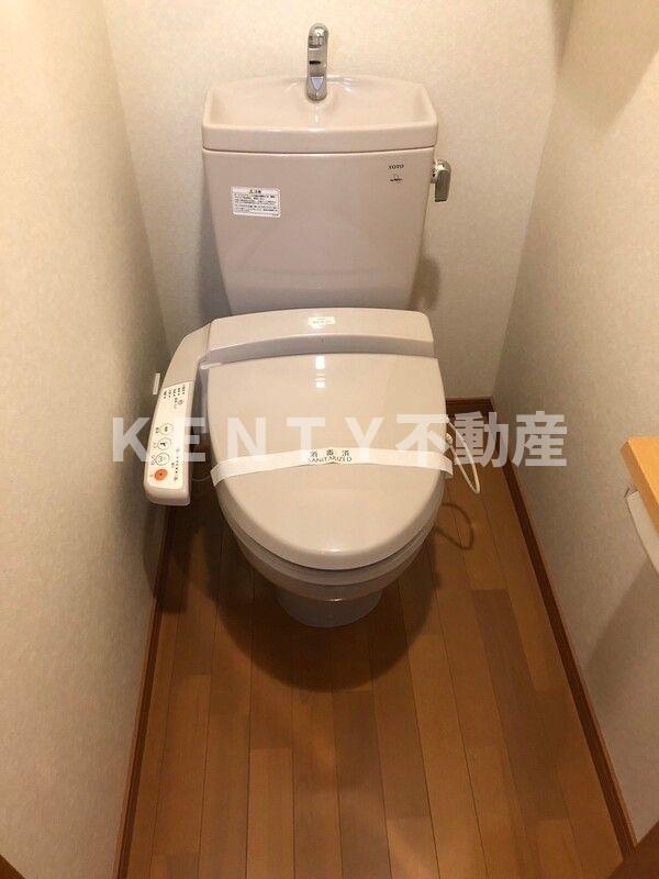 ルーブル上池台弐番館のトイレ写真