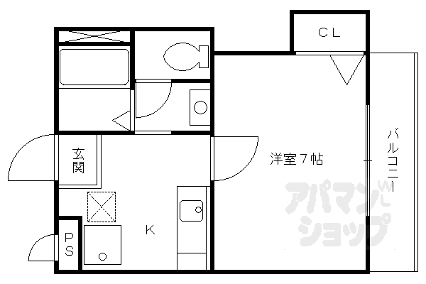 アルカサール成町の間取り写真