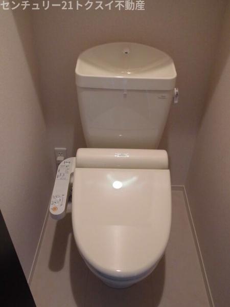 京成本線 京成佐倉駅 徒歩19分 2階建 築11年のトイレ写真