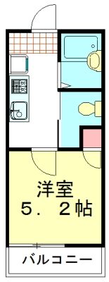ソフィアコーポ上沢の間取り写真