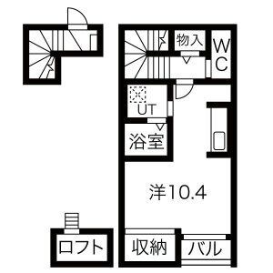 フェルトHanDenの間取り写真