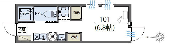 ★内見間近★SiestaVilla武蔵小金井BrickHausの間取り写真