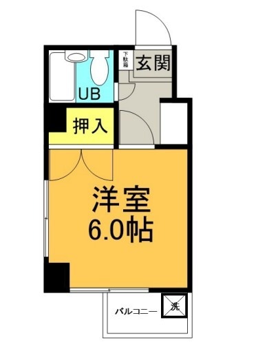 京成押上線 京成立石駅 徒歩8分 7階建 築36年の間取り写真