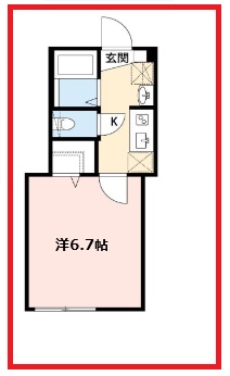 グラン西新井の間取り写真