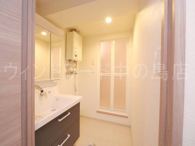 洗面設備　詳細は、ウィンドワード中の島店までご相談下さい。