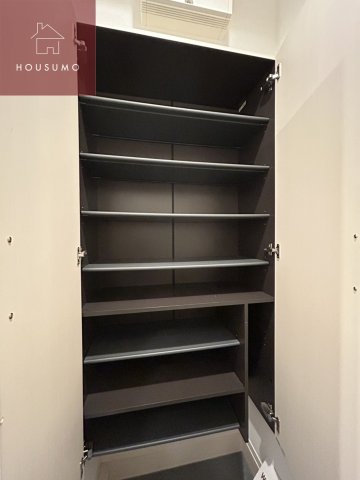 収納　十分な収納スペースがあります