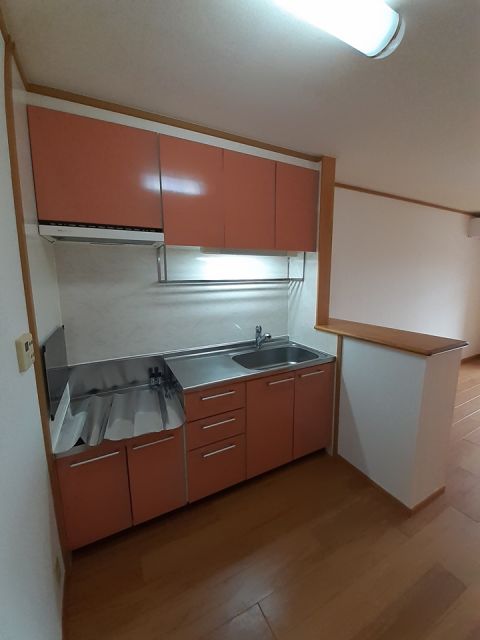 ハピネスIII番館のキッチン写真