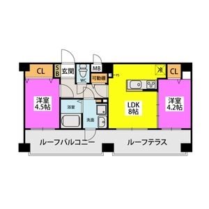 ラフィーネ井尻IIB棟の間取り写真