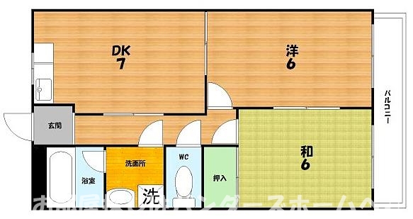 大塚ハイツの間取り