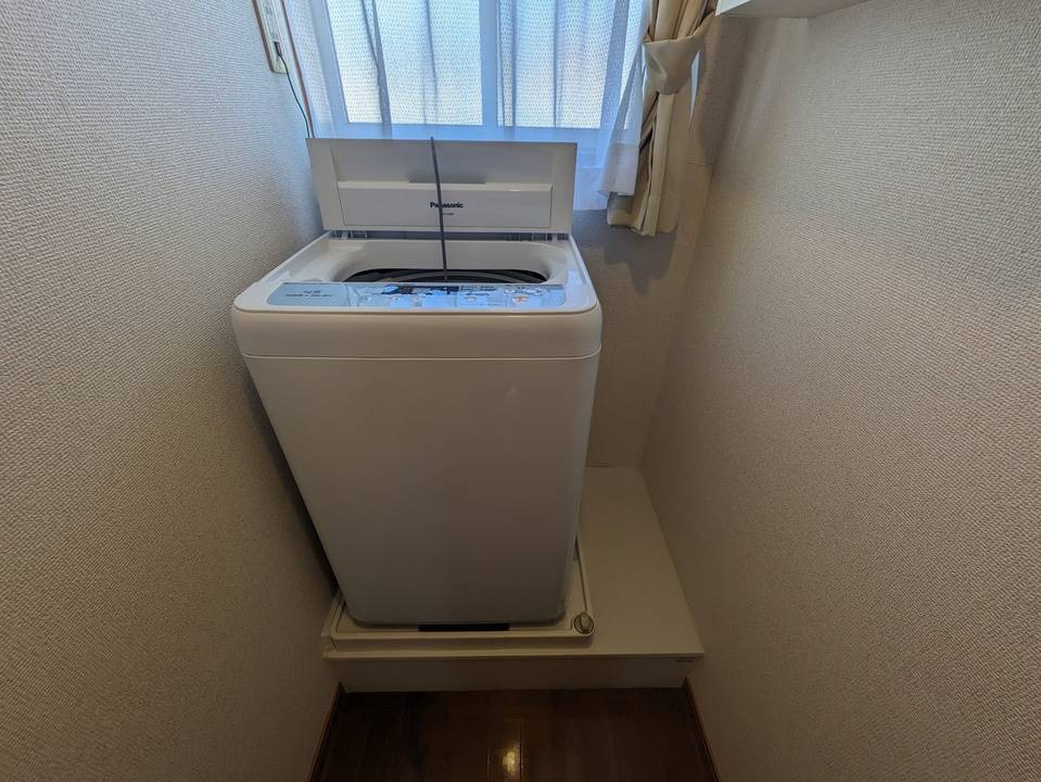 洗面設備　洗濯機置場
