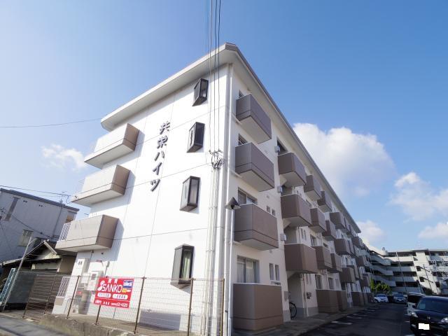 【大和高田市田井新町のマンションのエントランス】