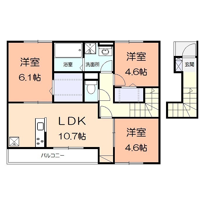 結光館の間取り