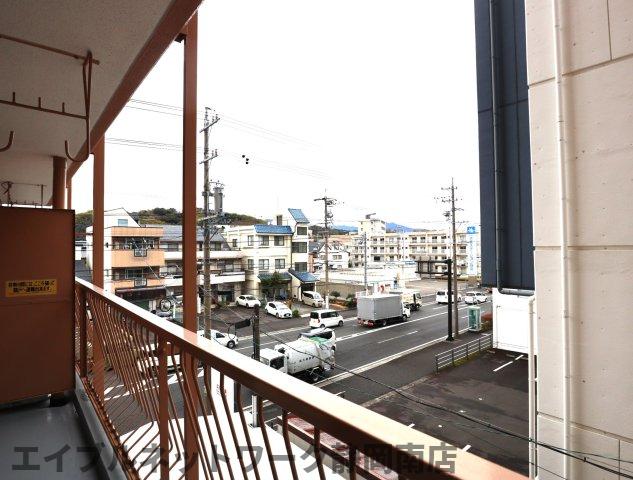 【静岡市駿河区曲金のマンションの眺望】