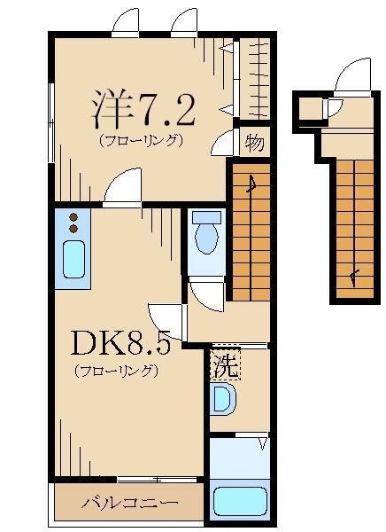 プリエ国分寺_間取り_0