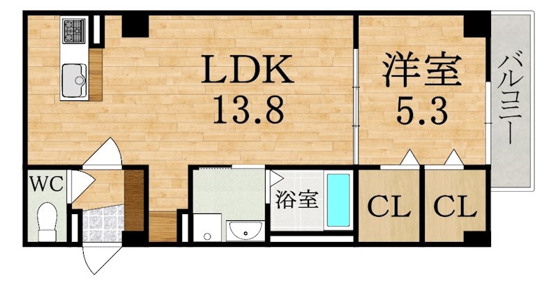 ARCENCIELCOURT橿原神宮前の間取り