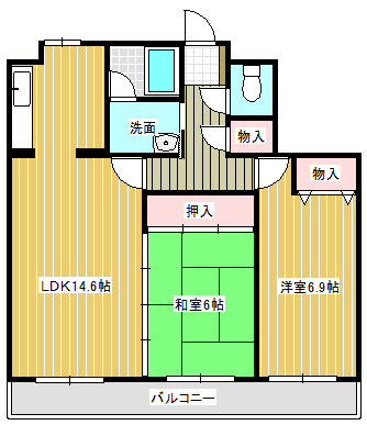 リヴェールの間取り