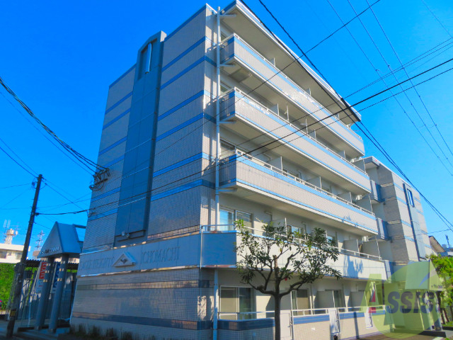仙台市宮城野区銀杏町のマンションの建物外観