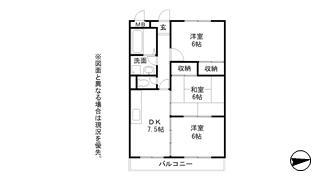 タウンズイノウエの間取り