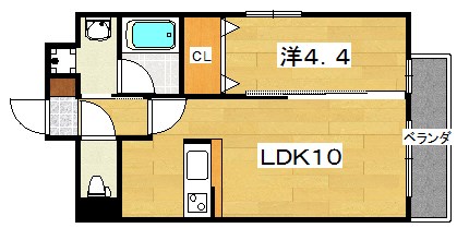 PRESTANCE香里の間取り