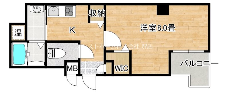 エヌエムキャトフヴァンサンクの間取り