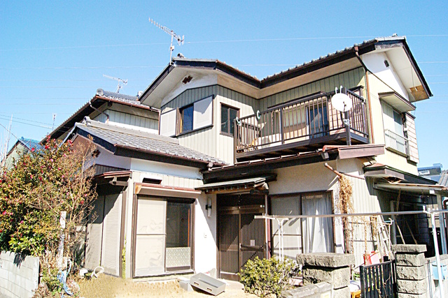 日の出戸建住宅の建物外観