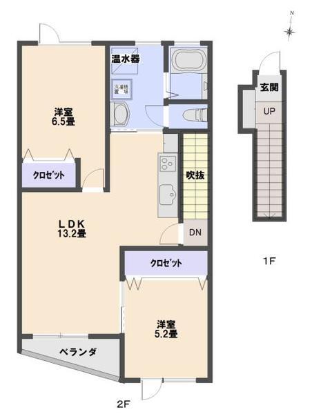 オータム田町の間取り