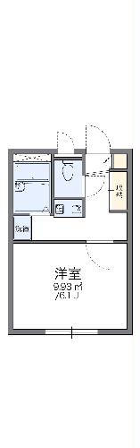 レオパレスアルカンシェルIIの間取り