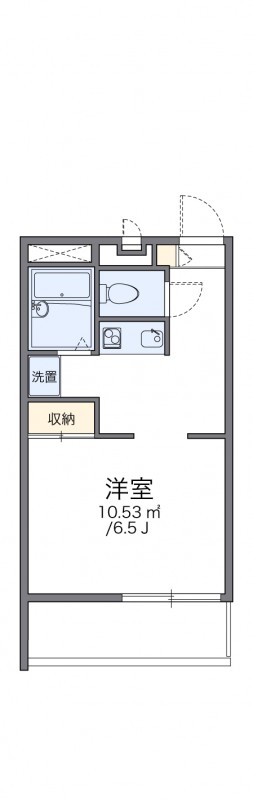 レオパレス松原の間取り