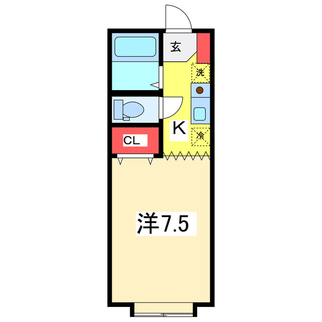 【セジュール関屋田町の間取り】