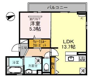 【イーグルの間取り】