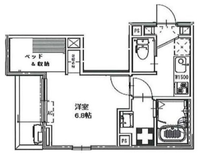 アクシーズ北浦和3丁目の間取り