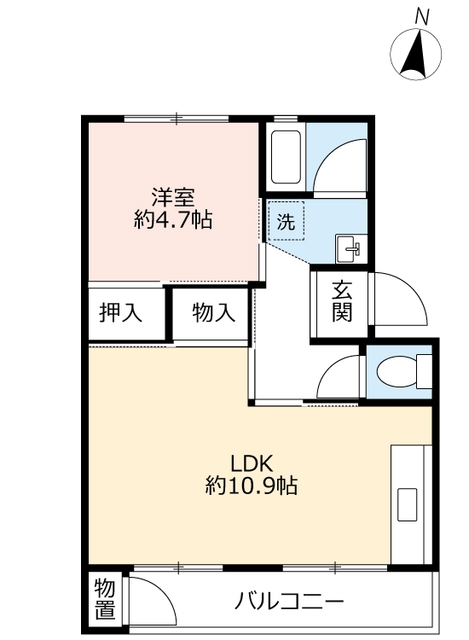 ＵＲ新多聞の間取り