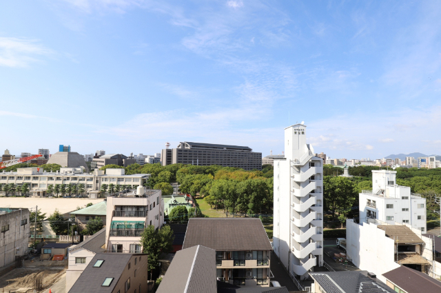 【ヴィラージュ県庁前参番館の眺望】