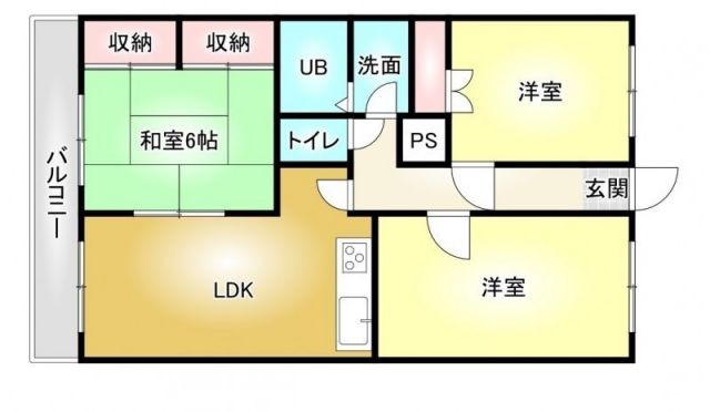 アーバンコート北新町の間取り