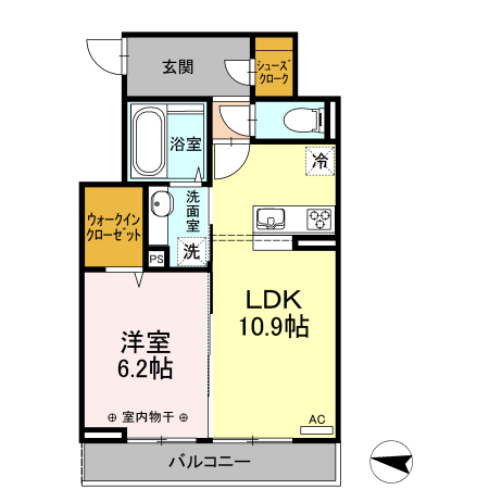 ファミユＣの間取り