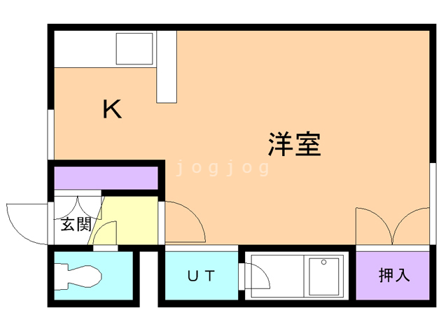 フォーブル神楽の間取り